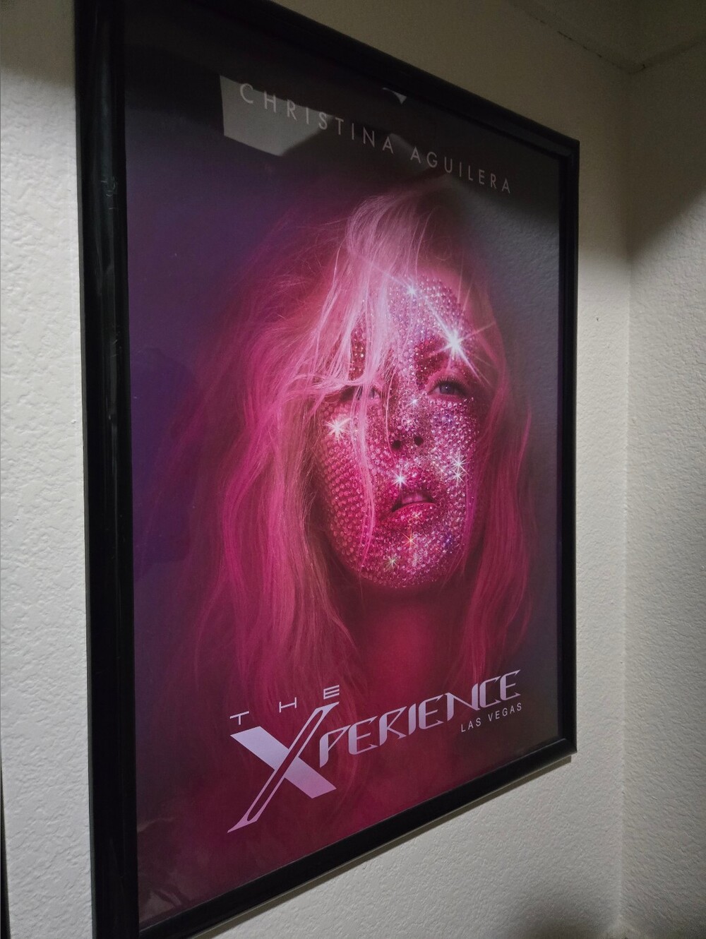 Christina Aguilera XTINA VEGAS The Xperience Wall Art Poster FULL SIZE